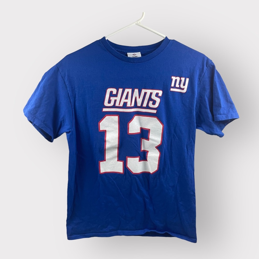 ODELL BECKHAM JR - NY GIANTS - Medium Shirt Short Sleeve - NFL Team Apparel